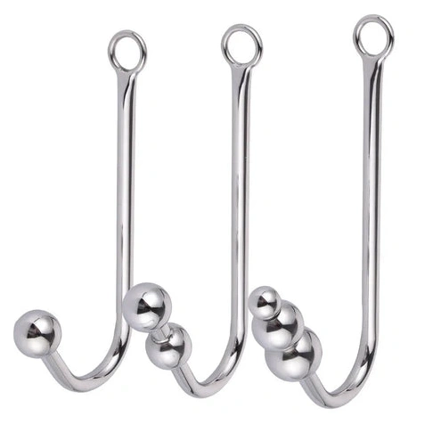 5334 with Anal Collar Hook Elegant and Cuffs Beaded 0218